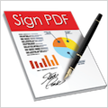 sign pdf electronically